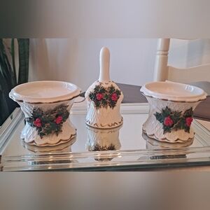 🌲Vintage Porcelain Holiday Style Set